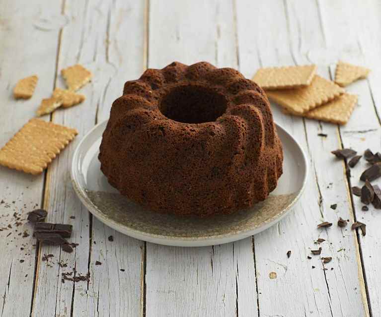 Torta di biscotti e cioccolato senza glutine Torta di biscotti e cioccolato senza glutine