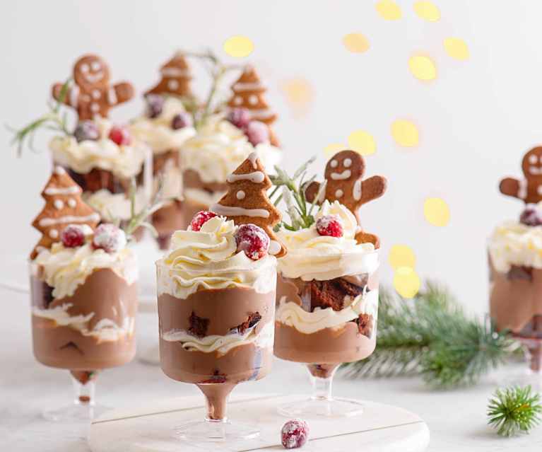 Świąteczne trifle piernikowe Świąteczne trifle piernikowe