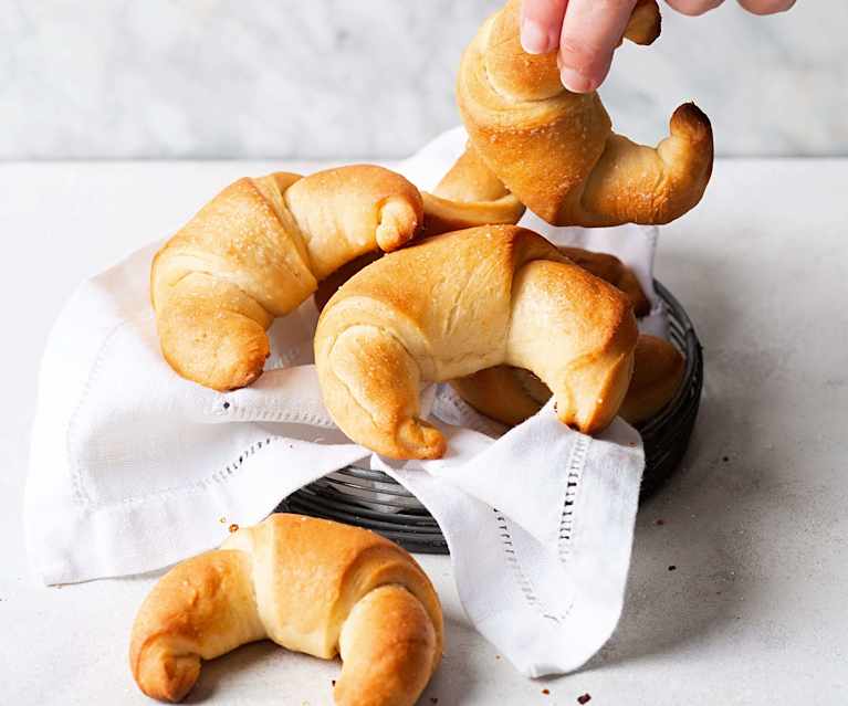 Croissants de laranja vegan Croissants de laranja vegan