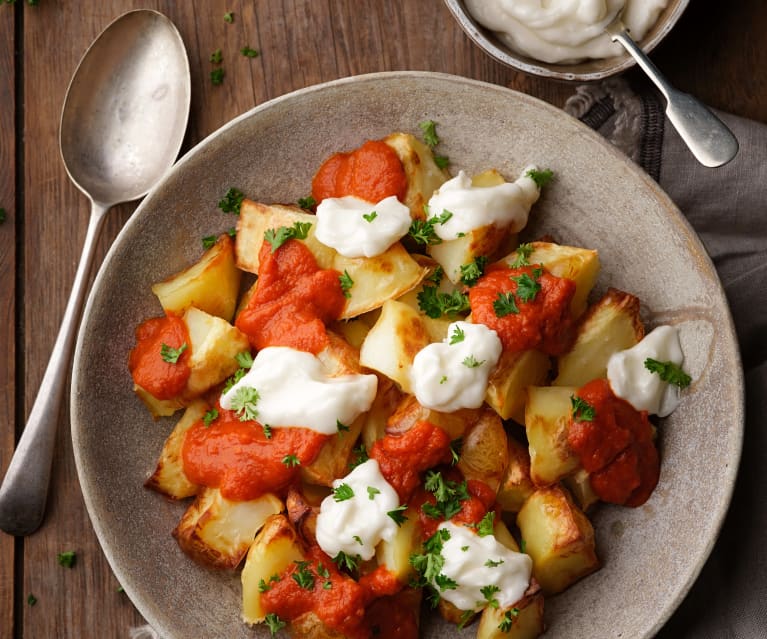 Patatas Bravas with Aioli