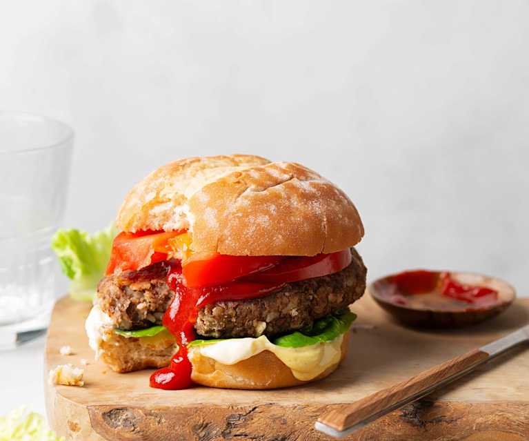 Veganské burgery Veganské burgery