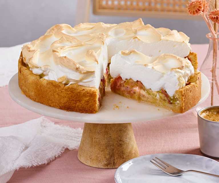 Rhabarber-Baiser-Kuchen Rhabarber-Baiser-Kuchen