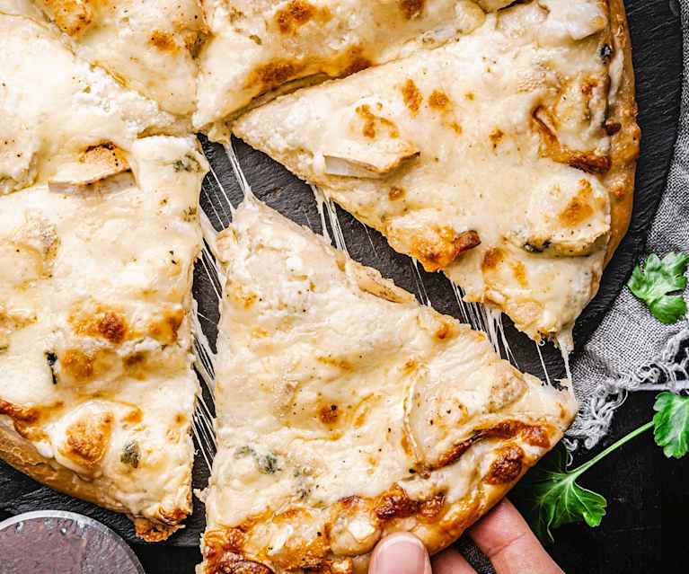 Pizza quatre fromages Pizza quatre fromages