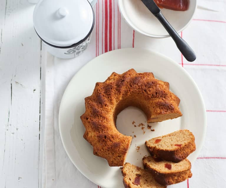 Bolo de sobras de marmelada