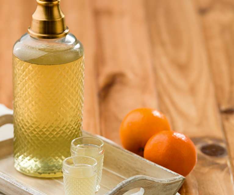 Licor de tangerina Licor de tangerina
