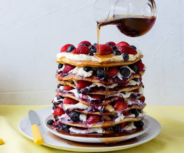 Hot-cakes cake