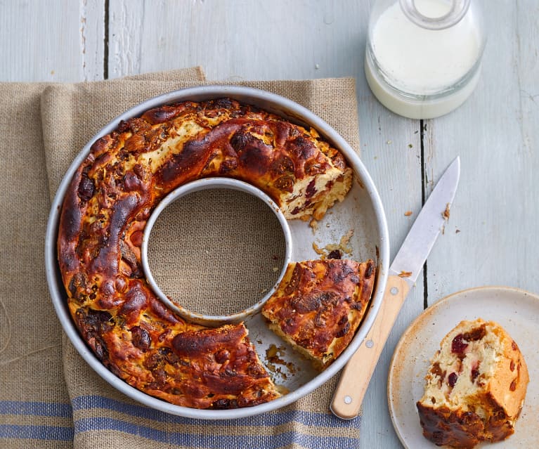 Brioche aux fruits secs