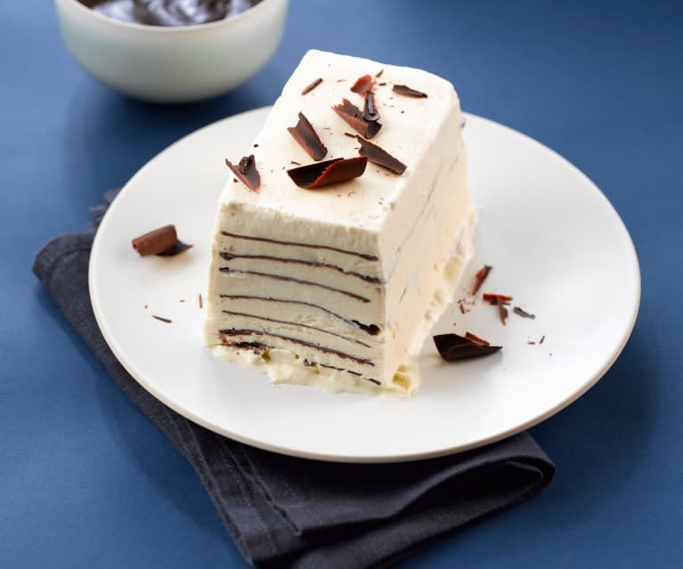 Viennetta al cioccolato e vaniglia