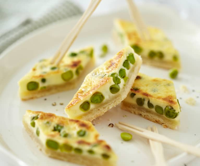 Pea Quiche