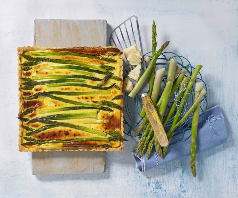 Quiche aux asperges