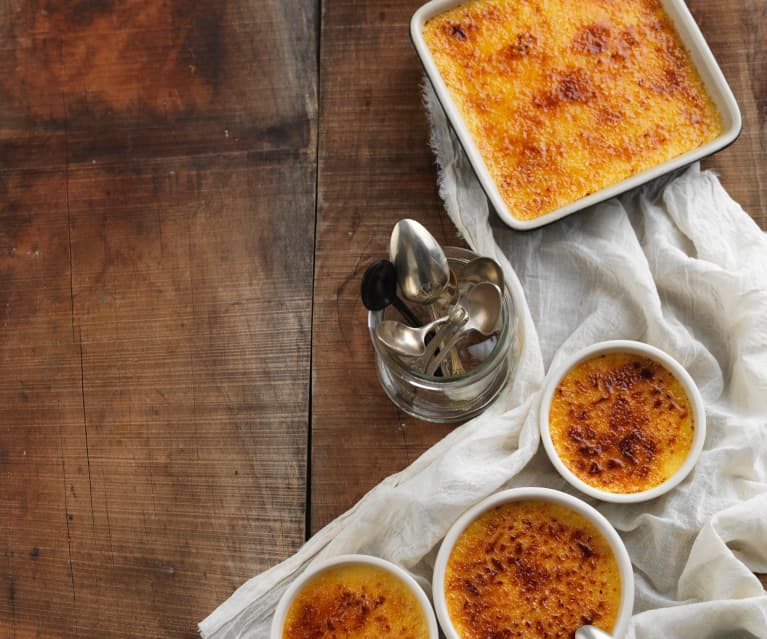 Coconut-Lime Crème Brûlée