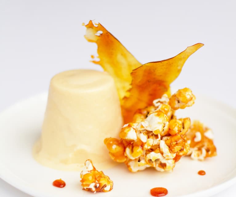 Popcorn Ice Cream Dessert