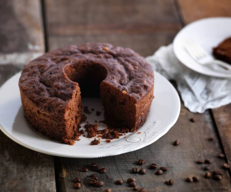 Torta noci e caffé al vapore