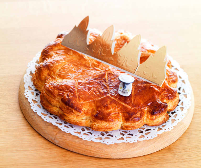 Galette des rois con crema alle mandorle