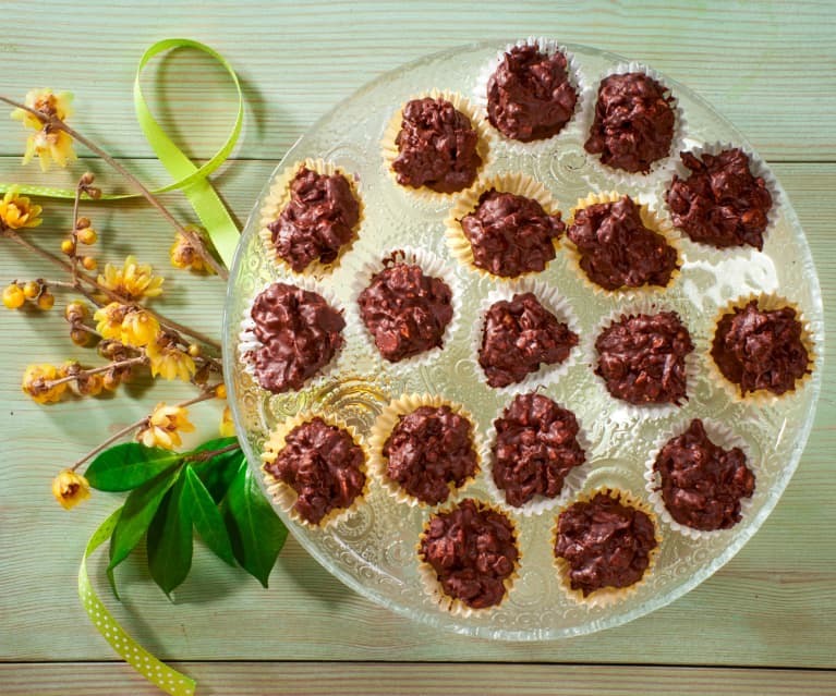 Dolcetti di mandorle e cioccolato