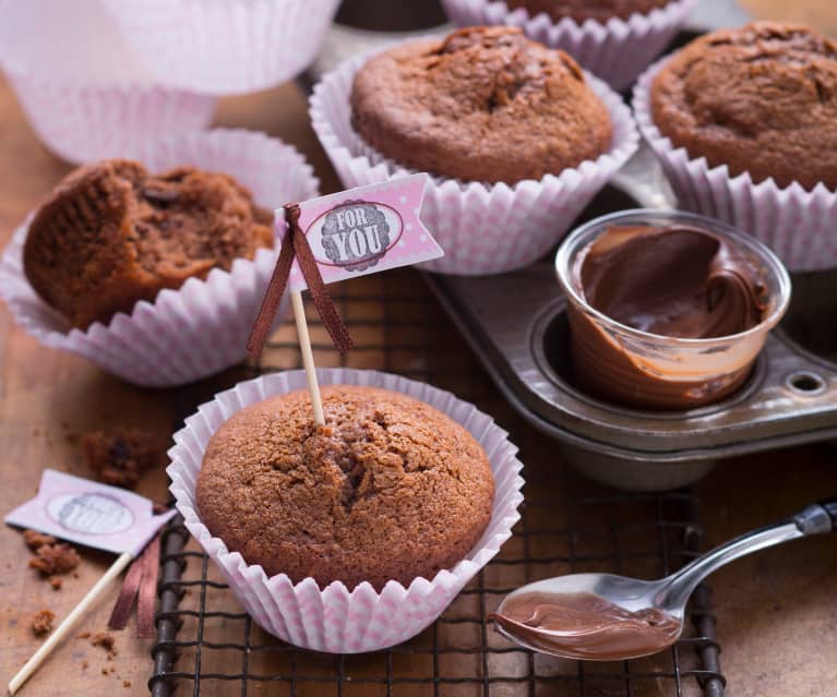 Bananen-Nougat-Muffins