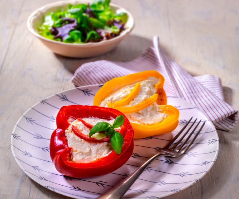 Peperoni ripieni alla feta