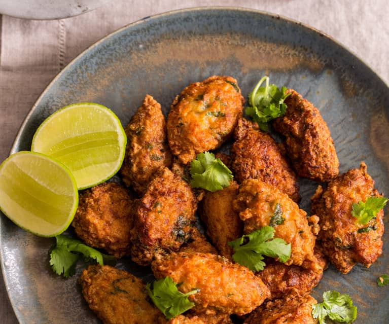 Prawn and Sweet Potato Fritters