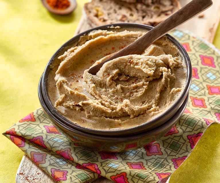 Hummus di castagne a l'orientale