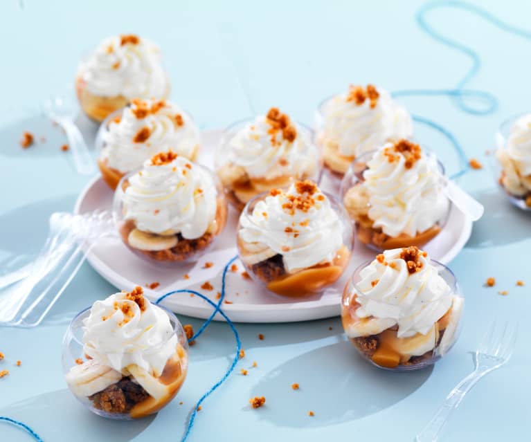 Mini-banoffee pie