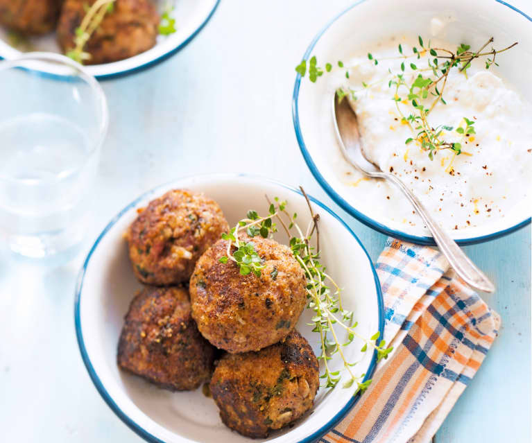 Boulettes d'agneau aux herbes