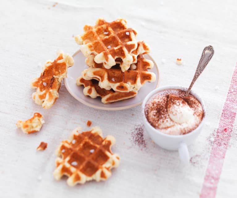 Gaufres de Liège sans lactose