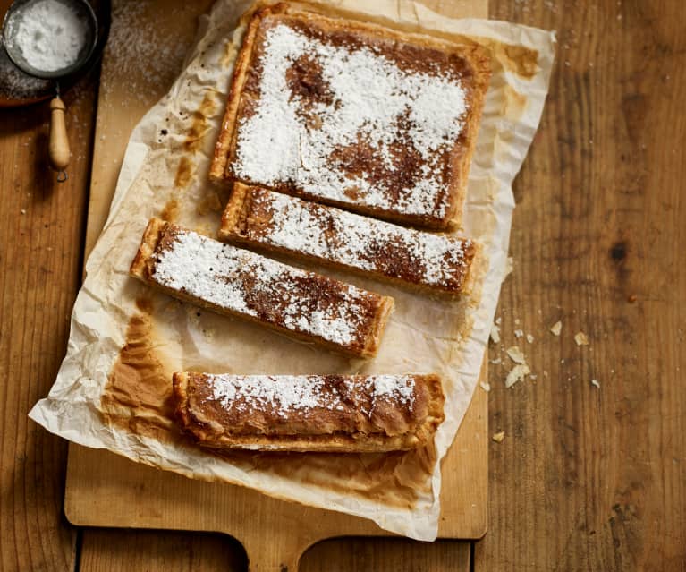 Tarte de grão e coco