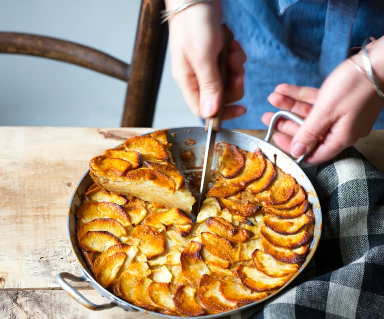 Gâteau pommes-cannelle