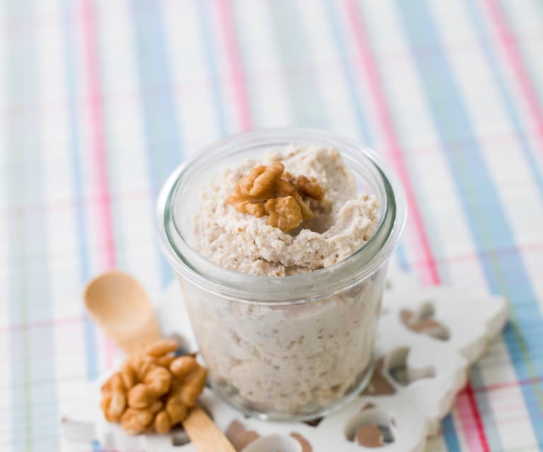 Paté de requeijão com nozes