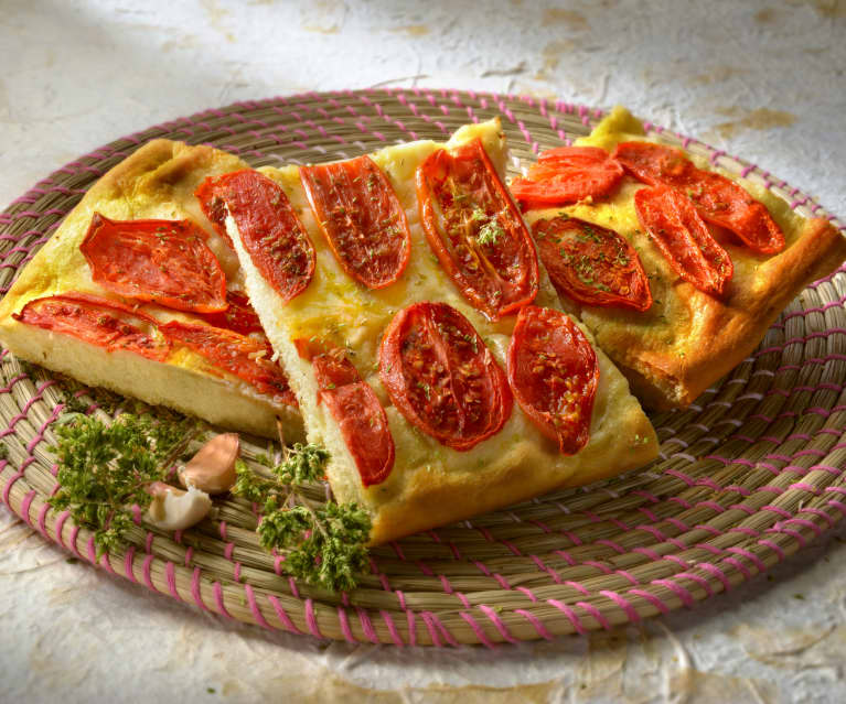 Focaccia croustillante