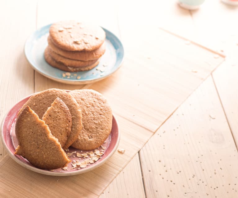 Galletas de avena con chocolate