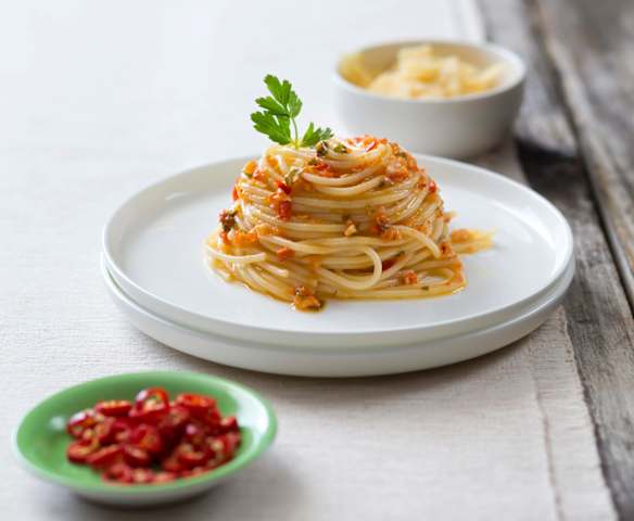 Aglio olio e peperoncino