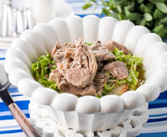 Ensopado de borrego à pastora