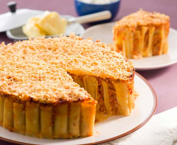 Rigatoni pie Rigatoni pie