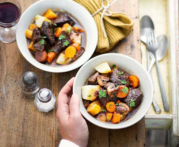Ragoût de bœuf aux légumes