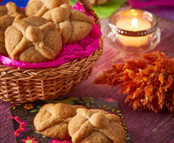 Polvorones de Día de Muertos