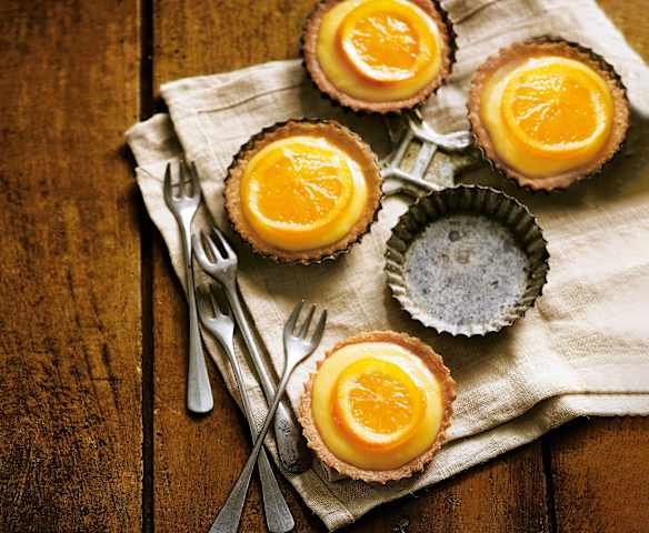Tartelettes à l'orange Tartelettes à l'orange