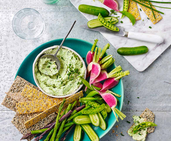 Herb and garlic dip