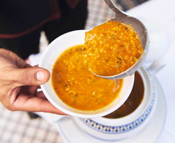 Soupe à la coriandre Soupe à la coriandre