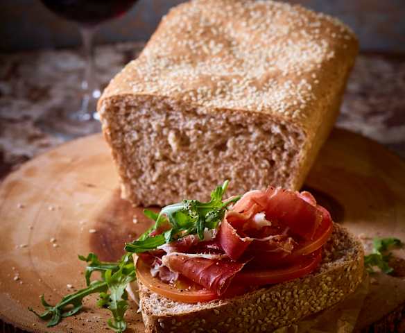 Pan de caja integral