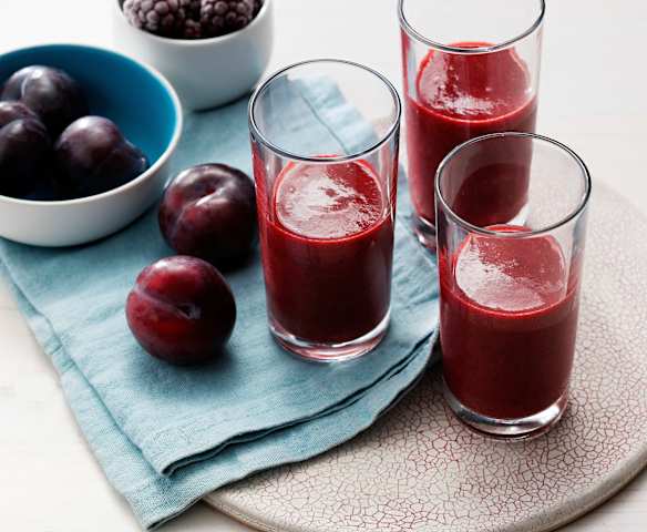 Smoothie prune et mûre Smoothie prune et mûre