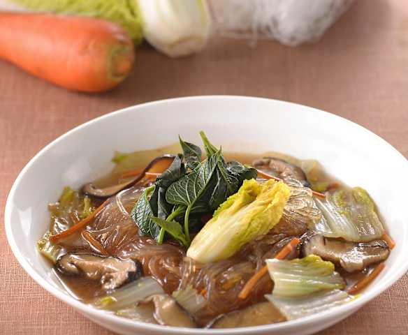 蒜蓉粉絲蒸白菜