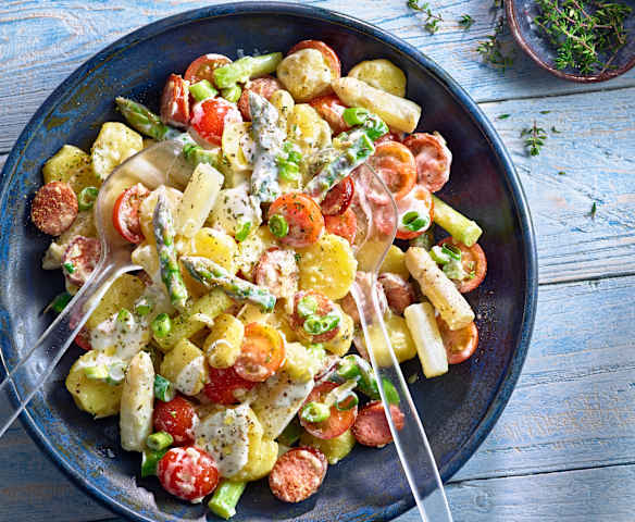 Spargel-Kartoffelsalat "Sylter Art"