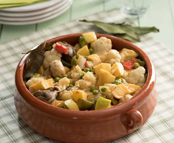 Frito mallorquín de verduras