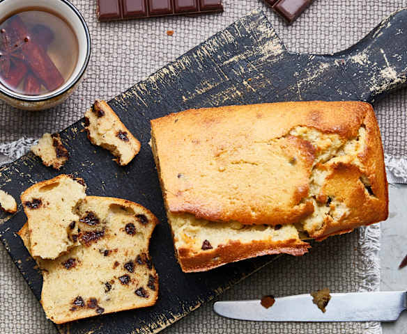 Banana bread aux pépites de chocolat
