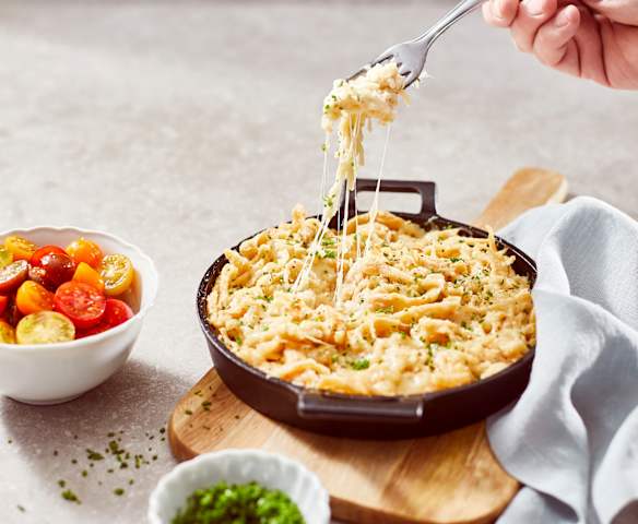 Linsen-Dinkel-Spätzle