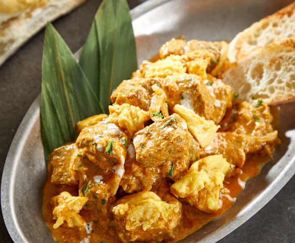 椰香榴莲炖牛腩