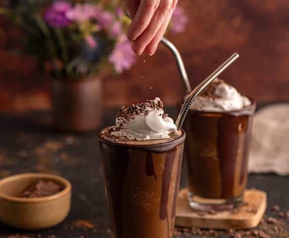 Frappe (zbożowa kawa mrożona)