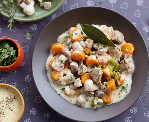 Guisado de vitela em slow cooking