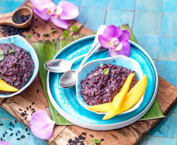 Pudding au riz noir Pudding au riz noir